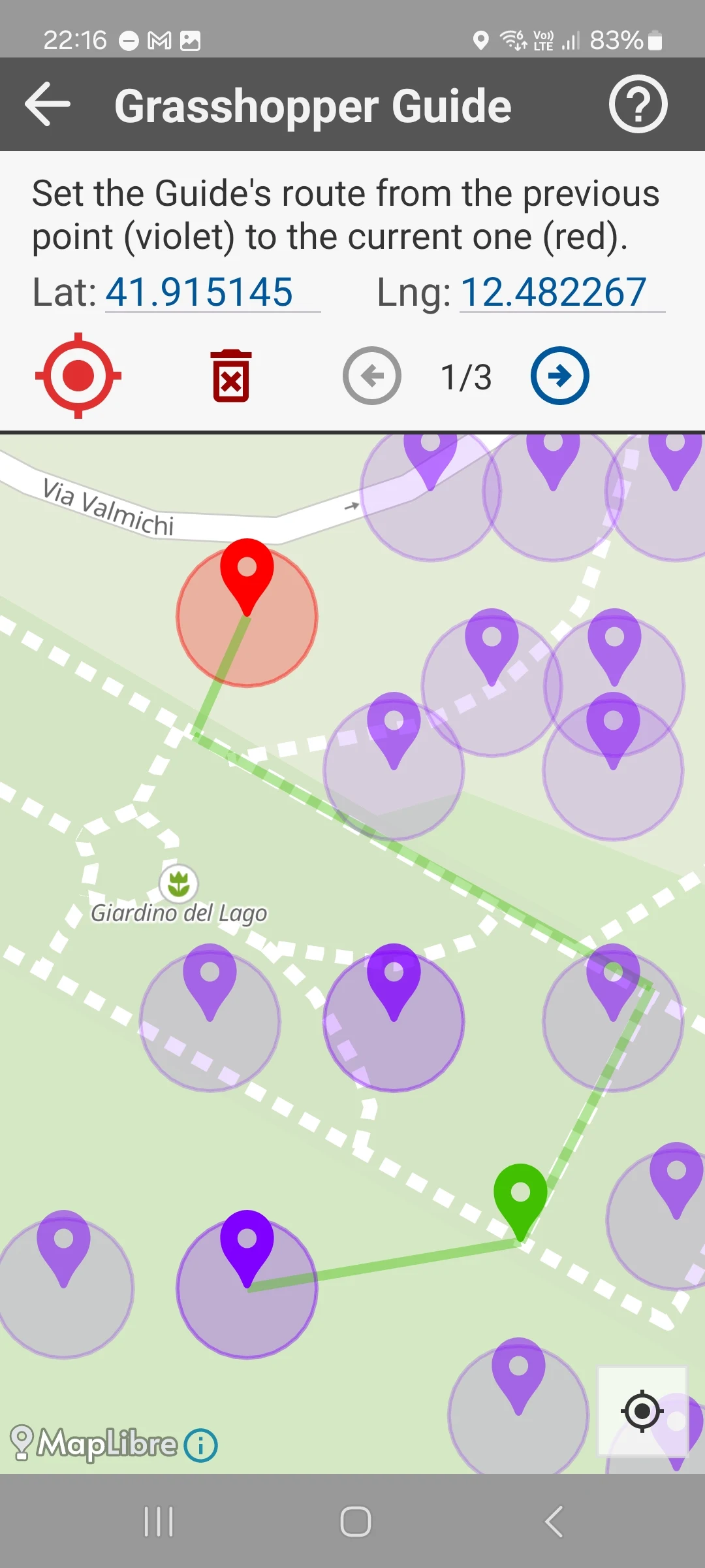 WalkQuest Builder screenshot